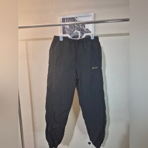 Primitive Black Joggers with Gold Accents (No Drawstring)